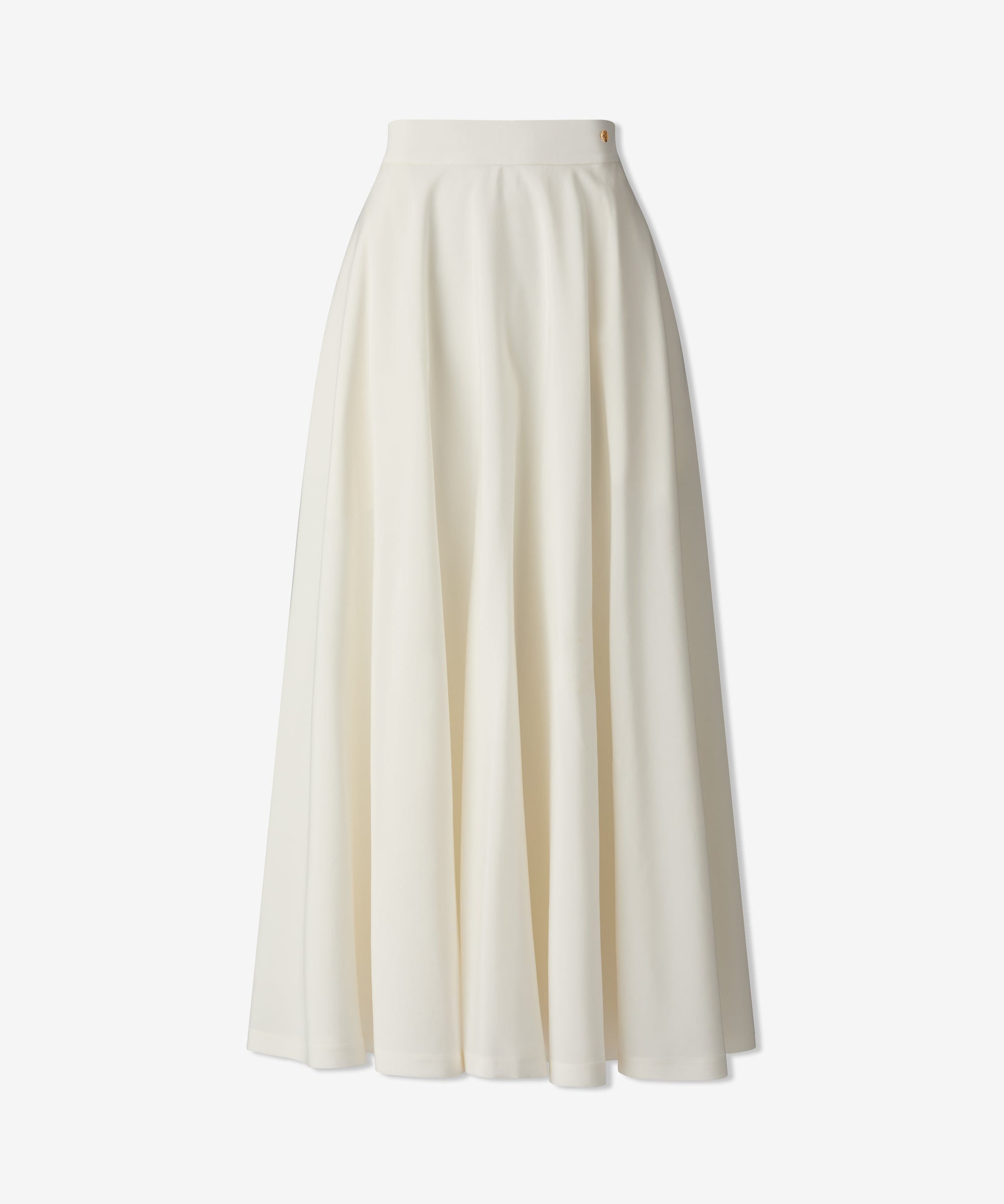 Antonella Skirt with 18ct Stud in Silk Cupro