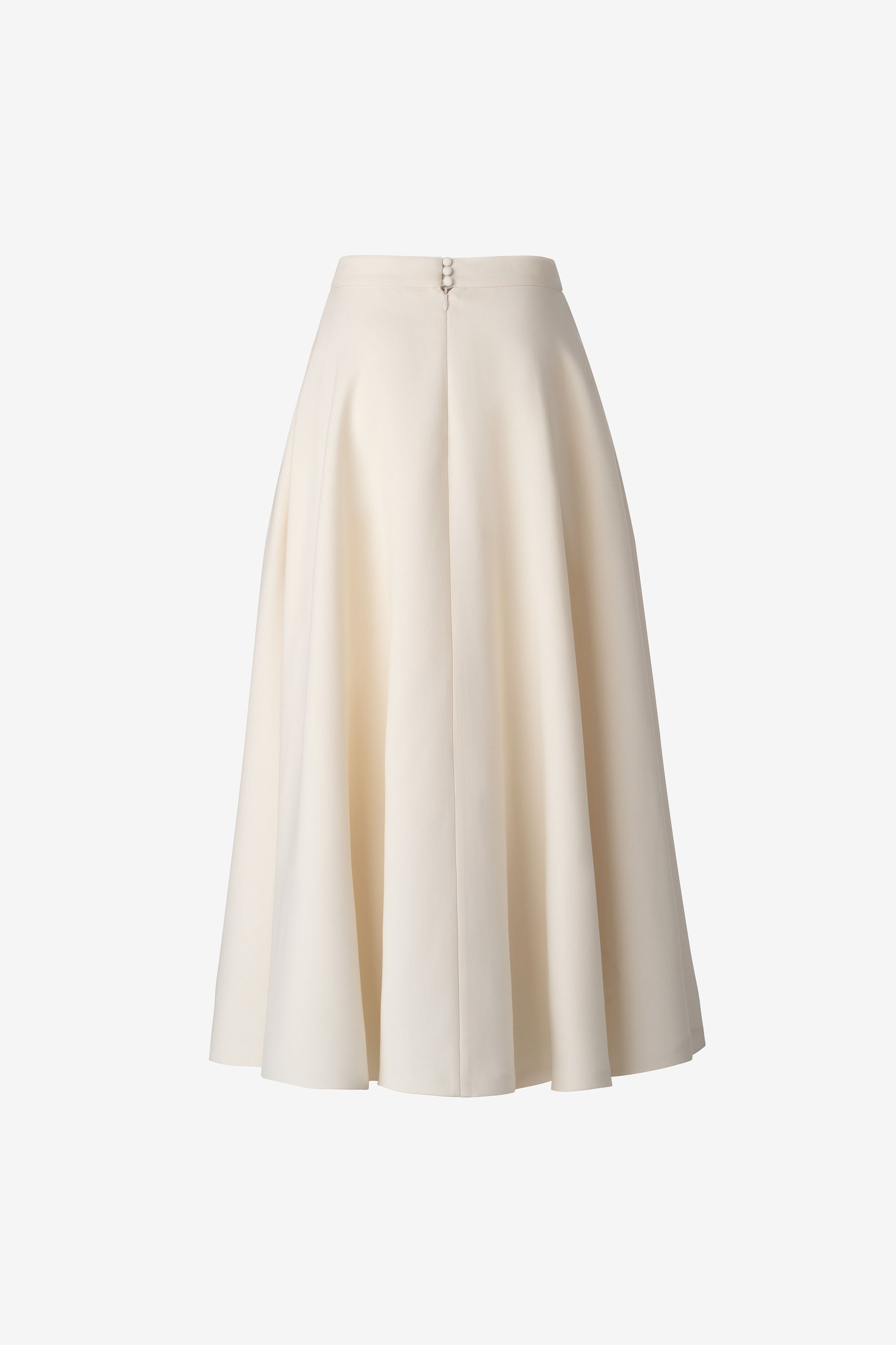 Antonella Skirt with 18ct Stud in Virgin Wool