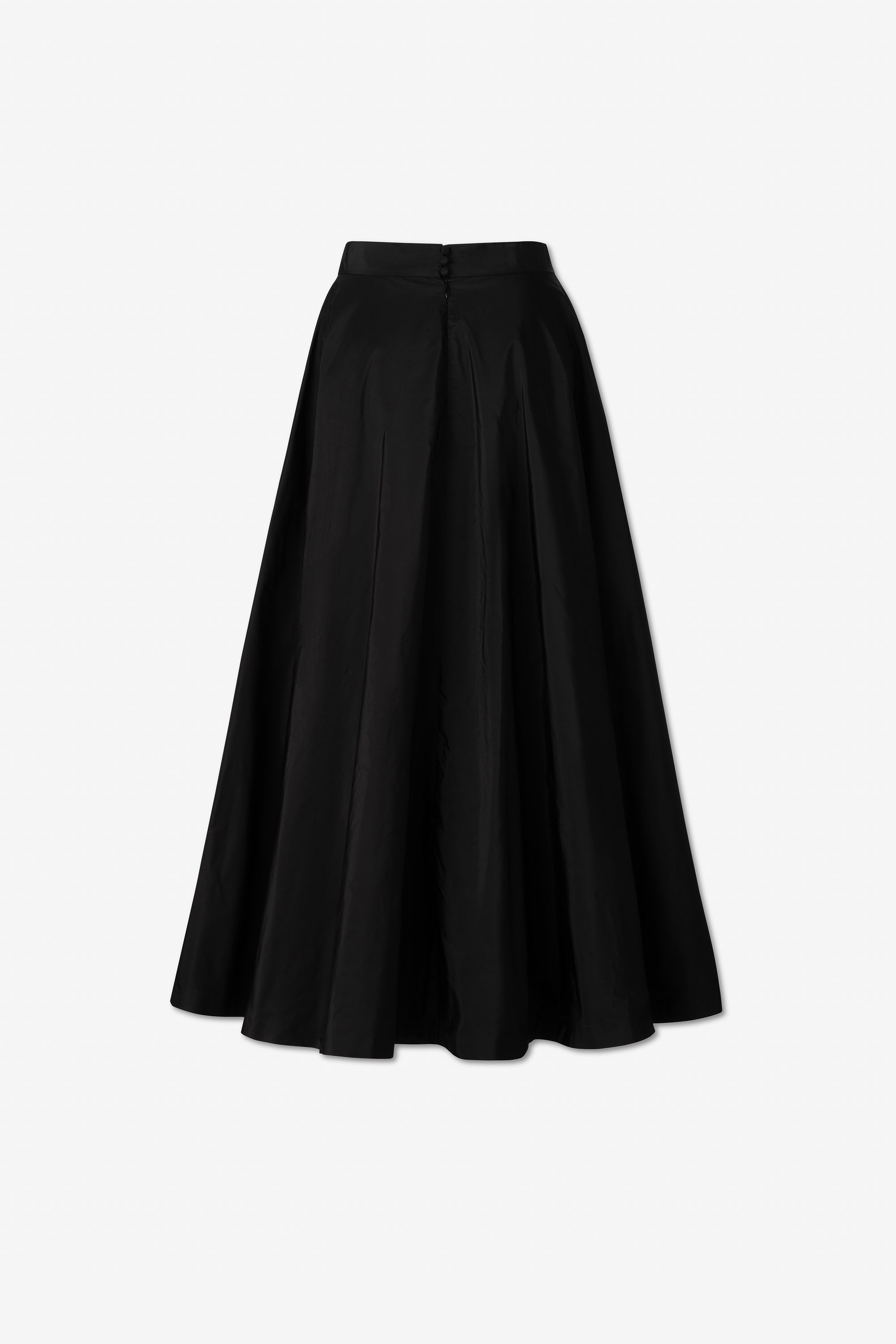 Antonella Skirt with 18ct Stud in Silk Taffeta