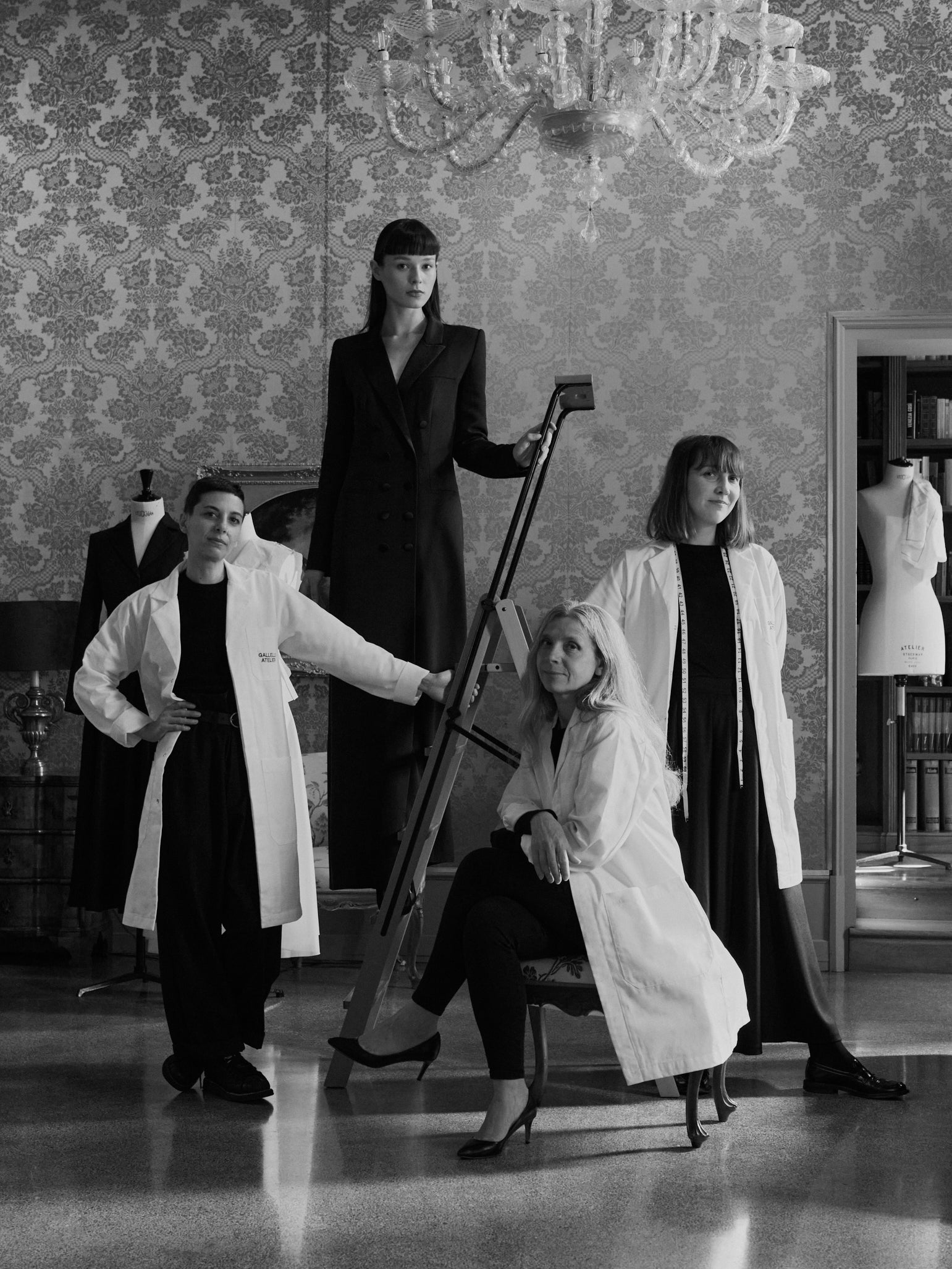 The Atelier's story begins in Veneto — couture tailoring crafted between Venice and Milan.