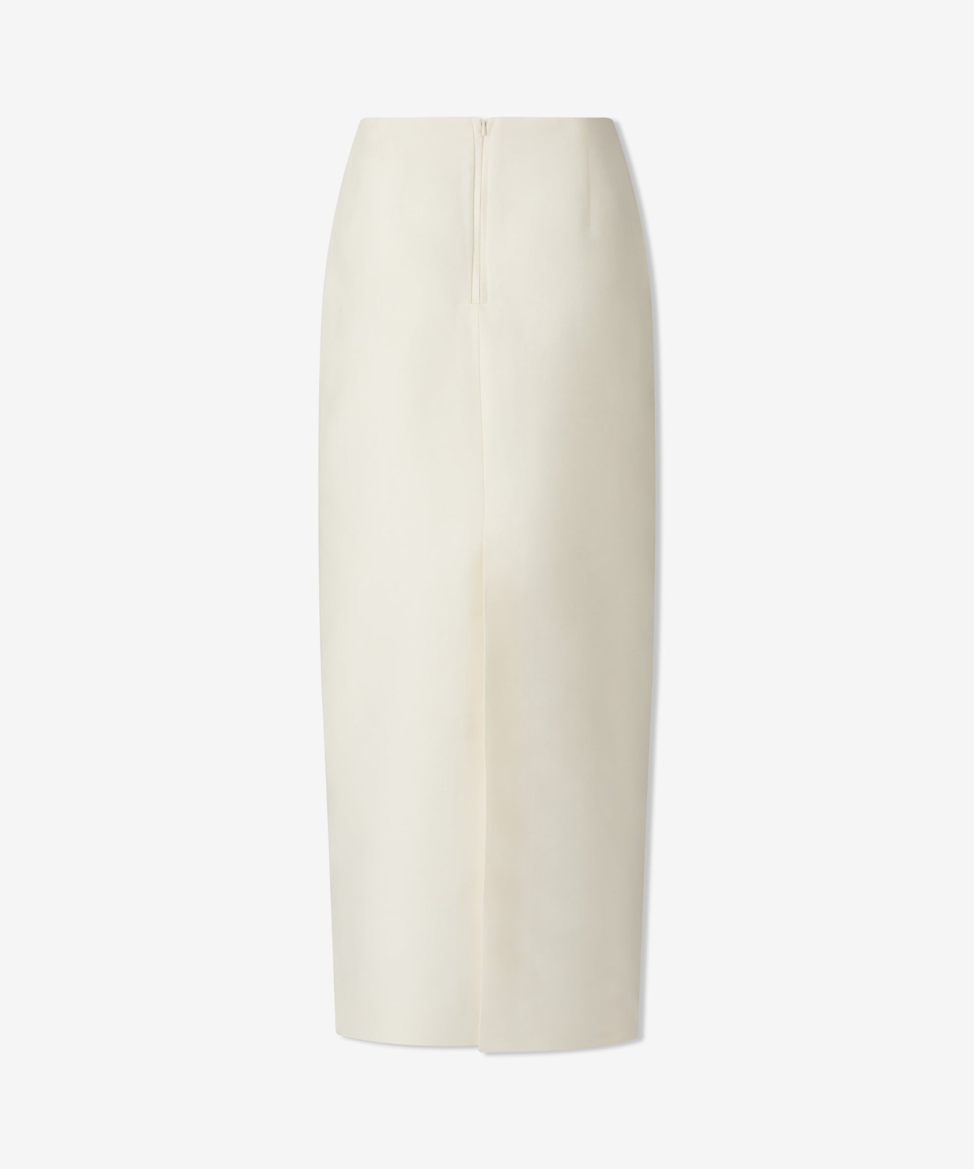 Chiara Skirt with 18ct Stud in Cotton Silk and Cashmere