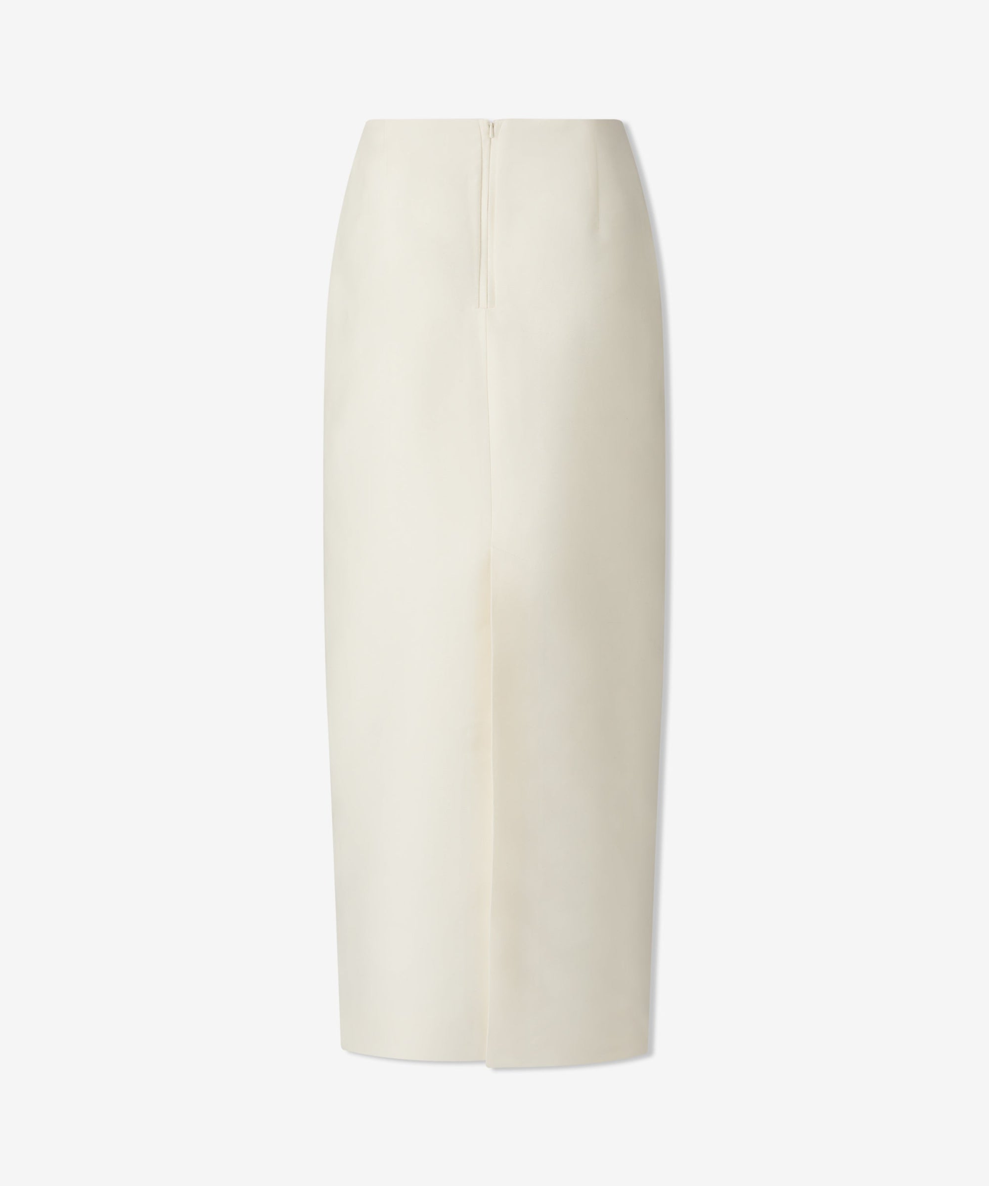 Chiara Skirt with 18ct Stud in Virgin Wool Crepe