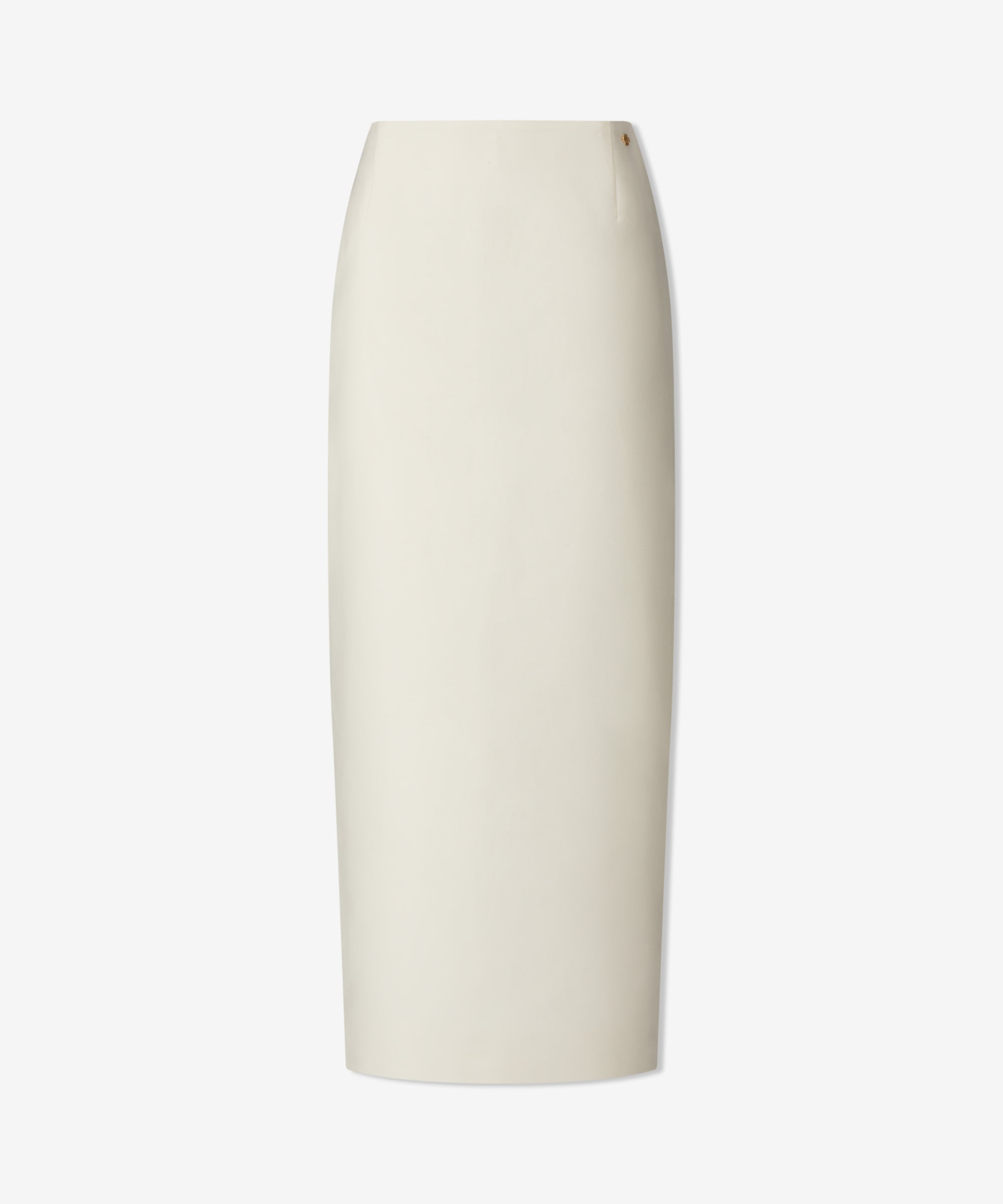 Chiara Skirt with 18ct Stud in Cotton Silk and Cashmere