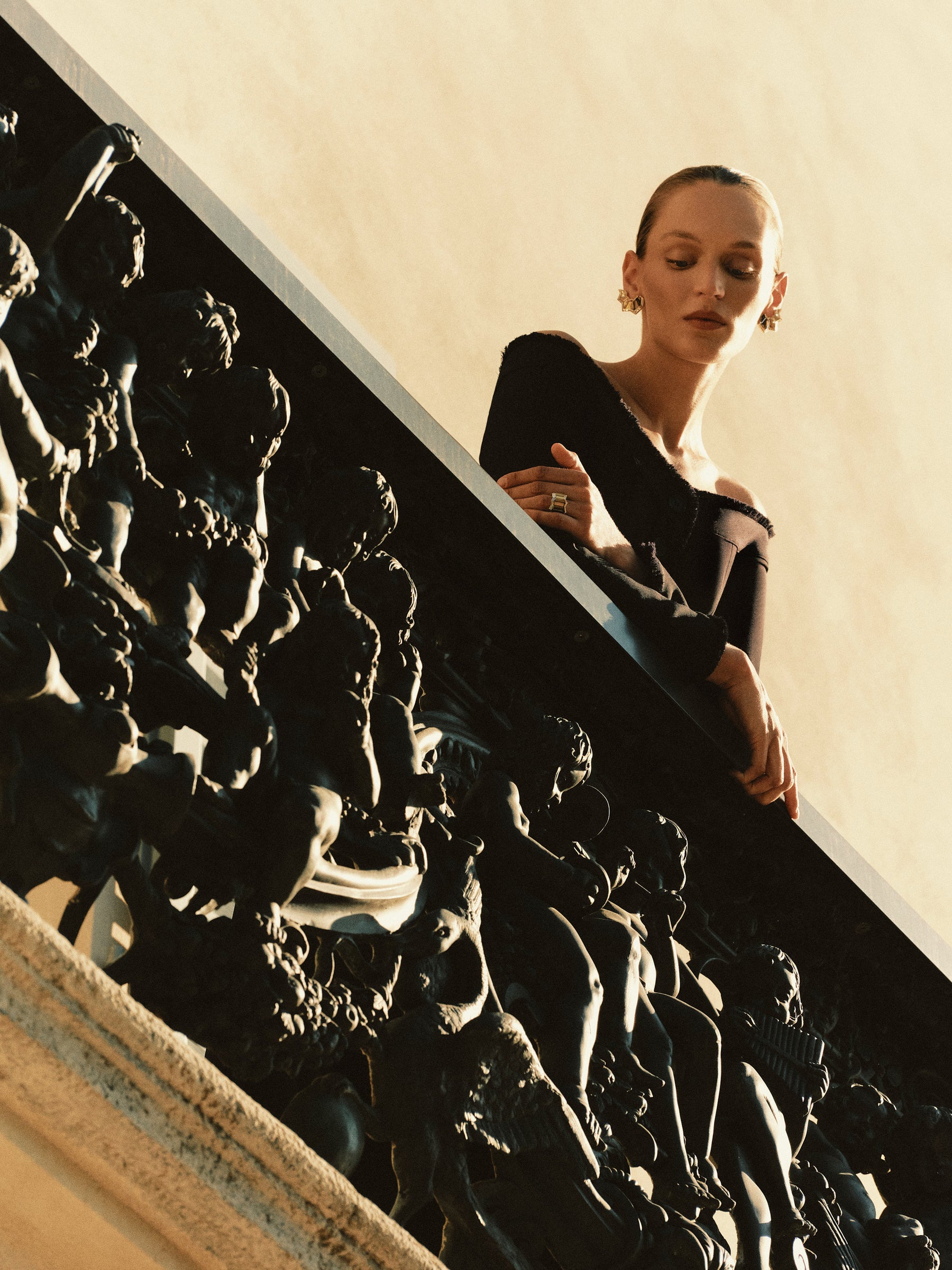 The Atelier's story begins in Veneto — couture tailoring crafted between Venice and Milan.