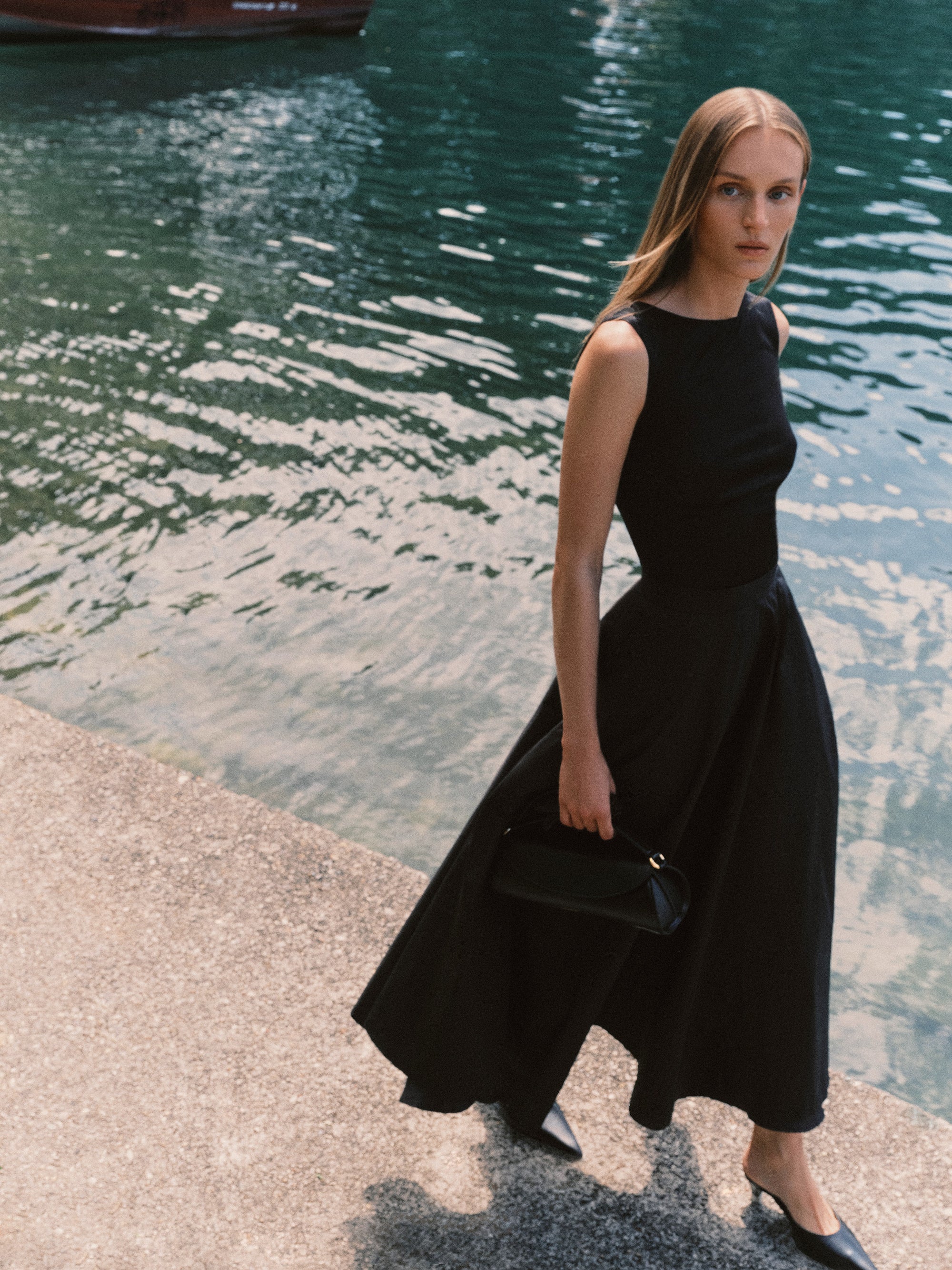 Antonella Skirt in Silk Taffeta