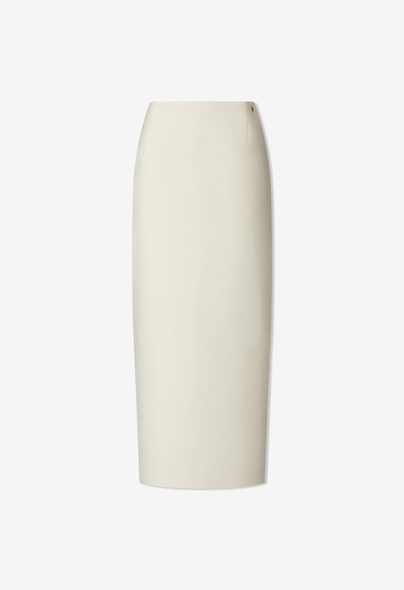 Chiara Skirt in Virgin Wool Crepe