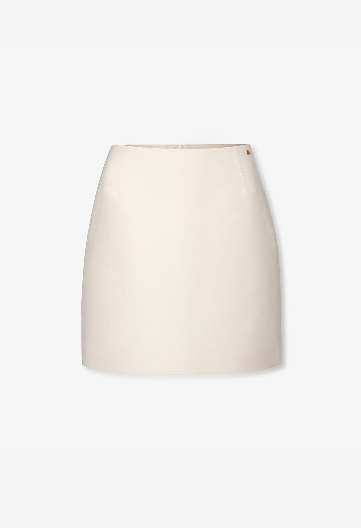 Gina Miniskirt in Cotton Silk and Cashmere