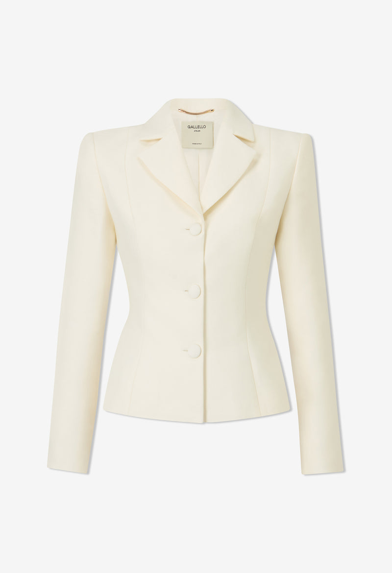 Isabella Jacket in Cotton Silk and Cashmere