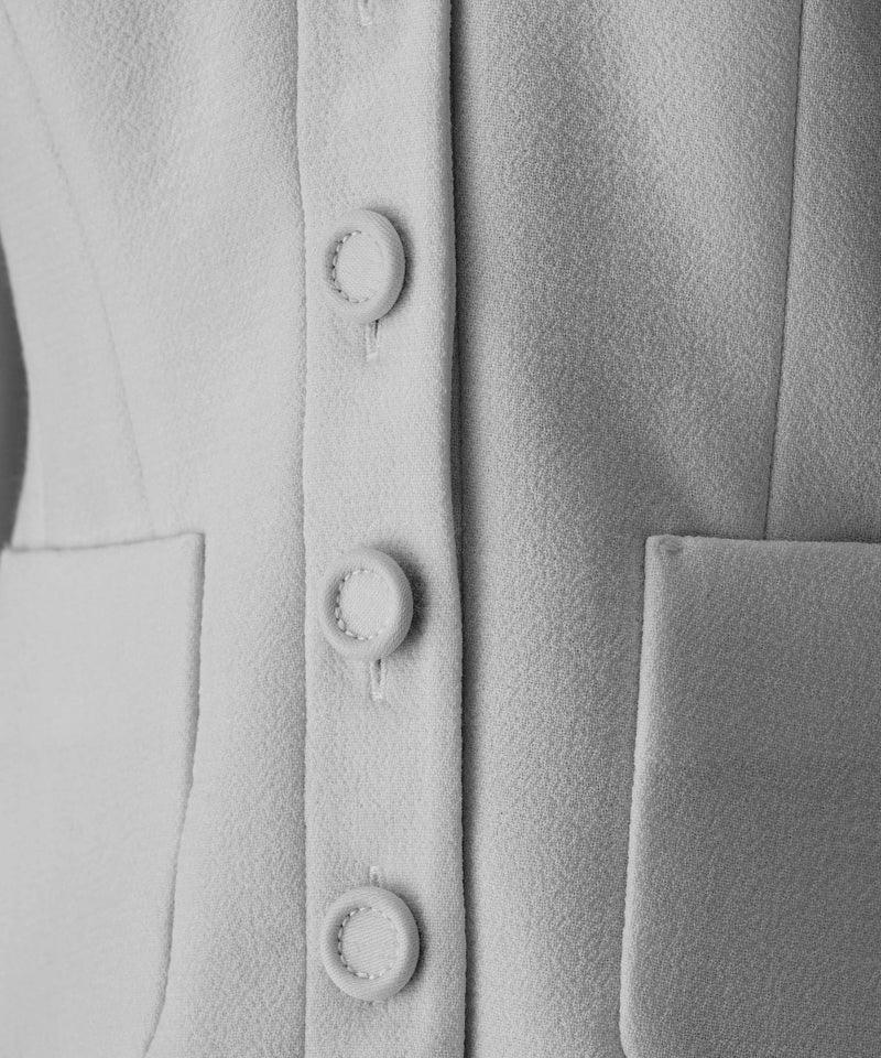 The Sofia Jacket in Virgin Wool Crepe