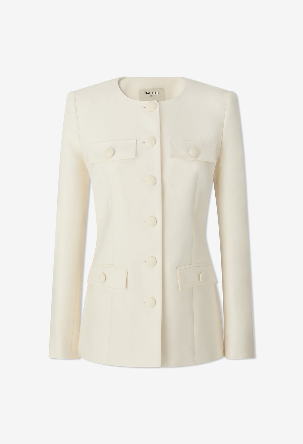 Valentina Jacket in Cotton Silk and Cashmere