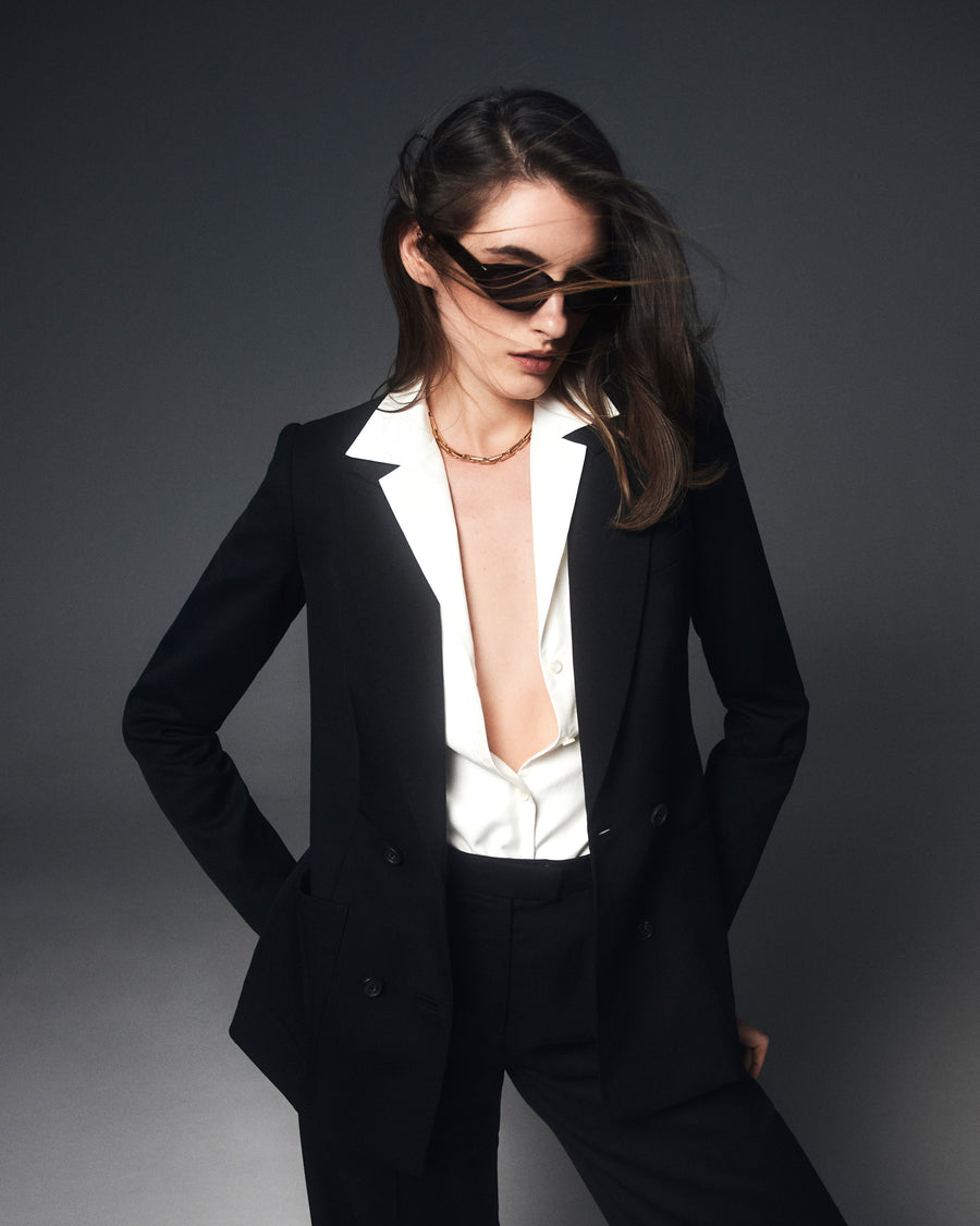 The Anna JacketSienna ShirtAlicia TrousersGina Miniskirt