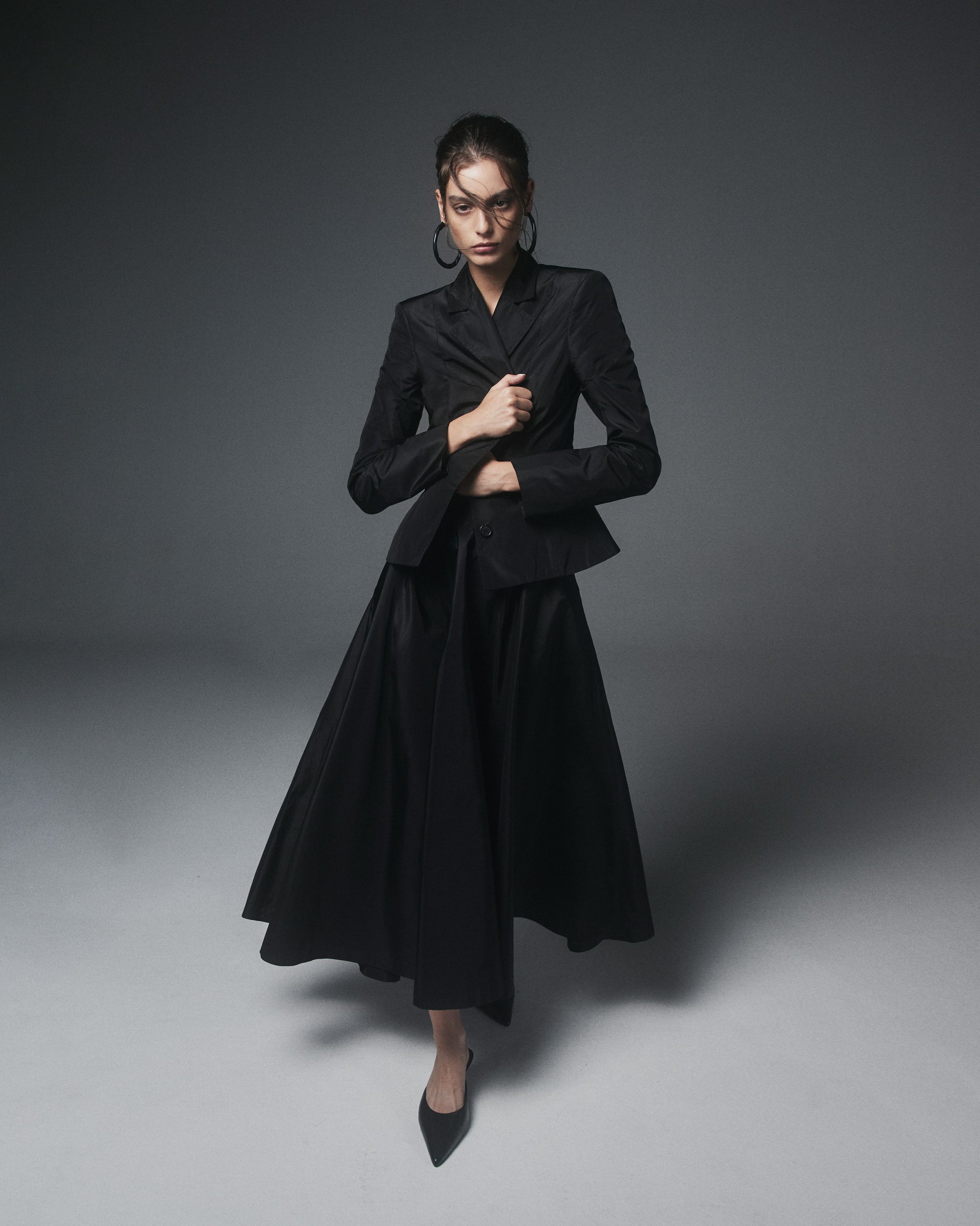 Antonella Skirt in Silk Taffeta