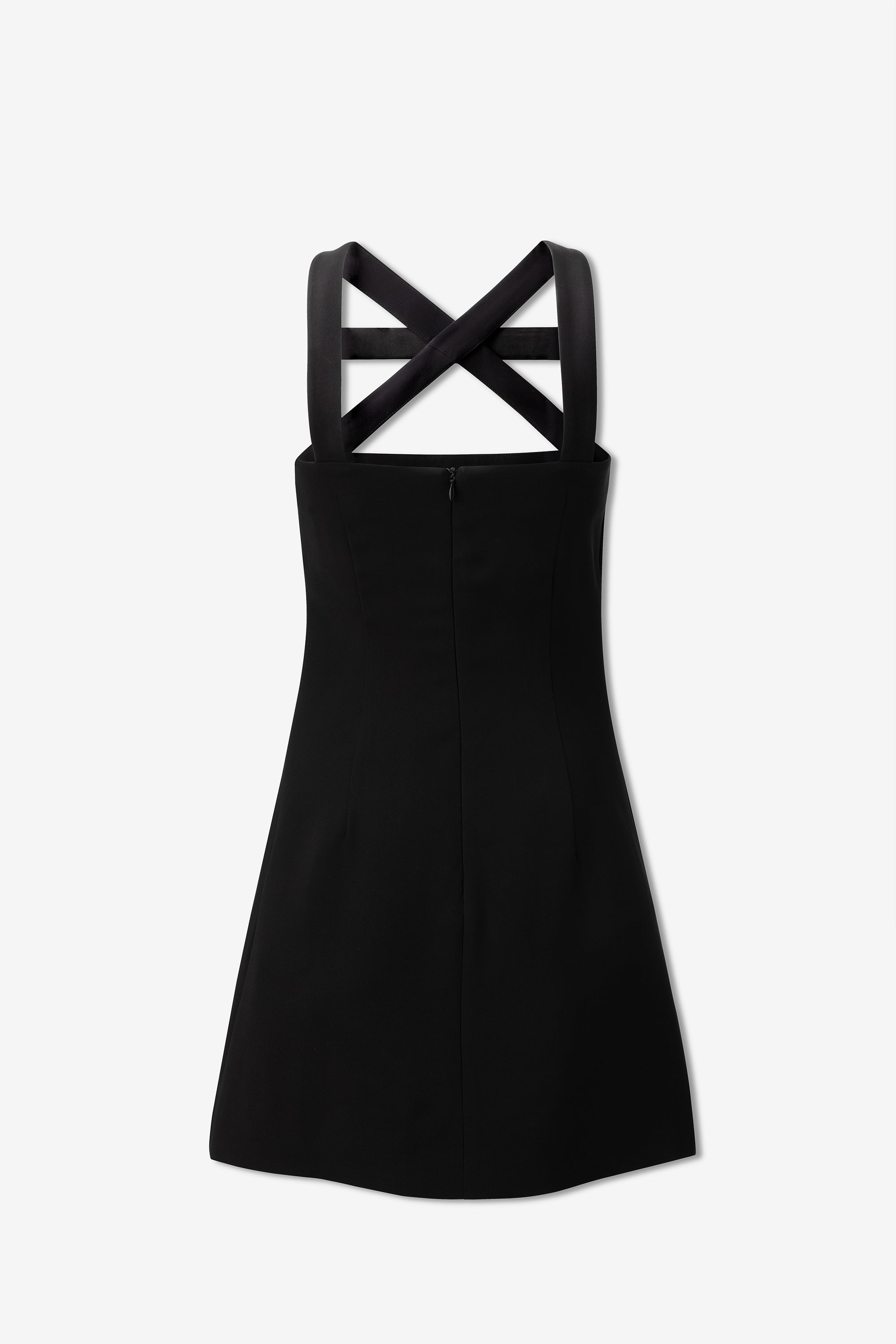 Gemma Dress with Opera Bow in Silk