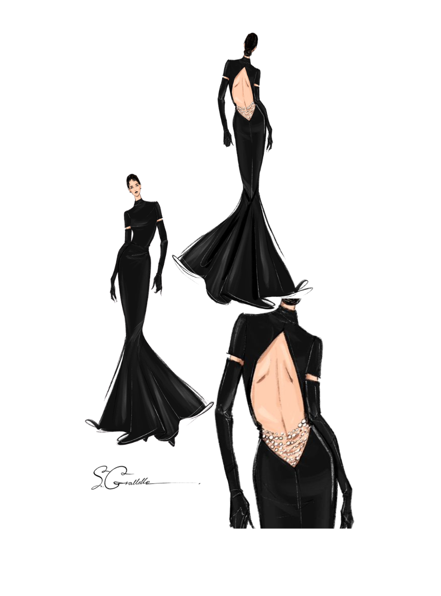 The Céleste Gown