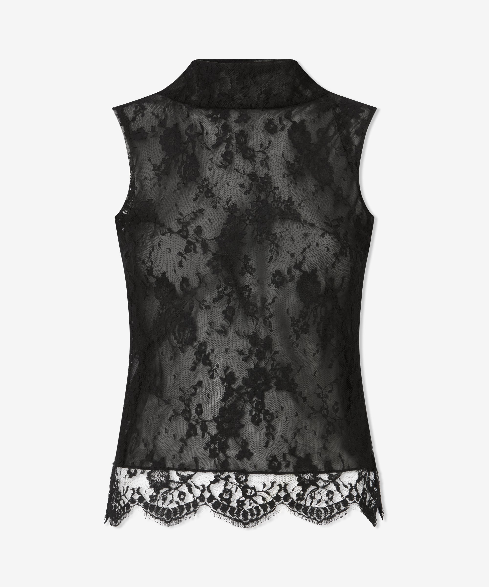 Vittoria Vest In French Lace