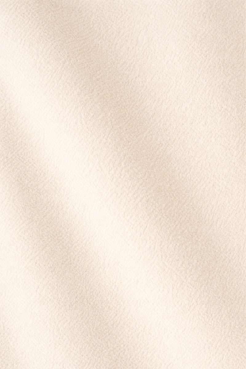 Virgin Wool Crepe | Ivory