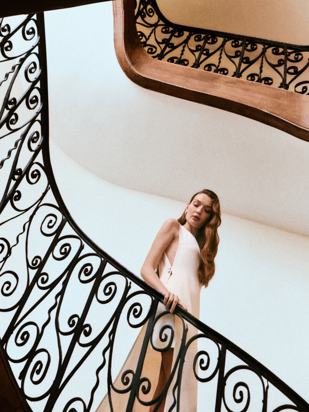 Solène Dress in Silk Crepe de Chine