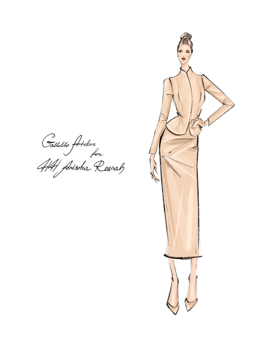 Bespoke Véronique Sketch