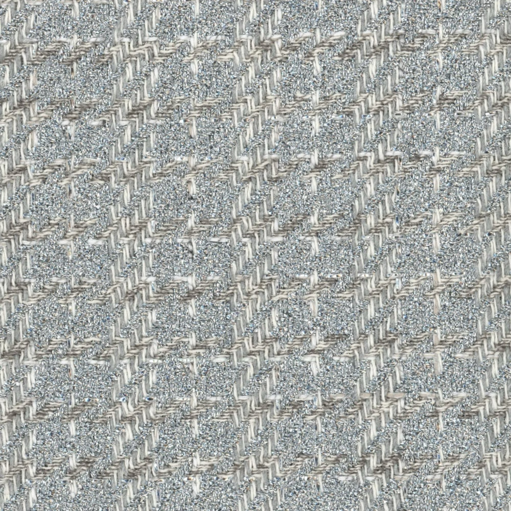 Metallic Silver and Cream