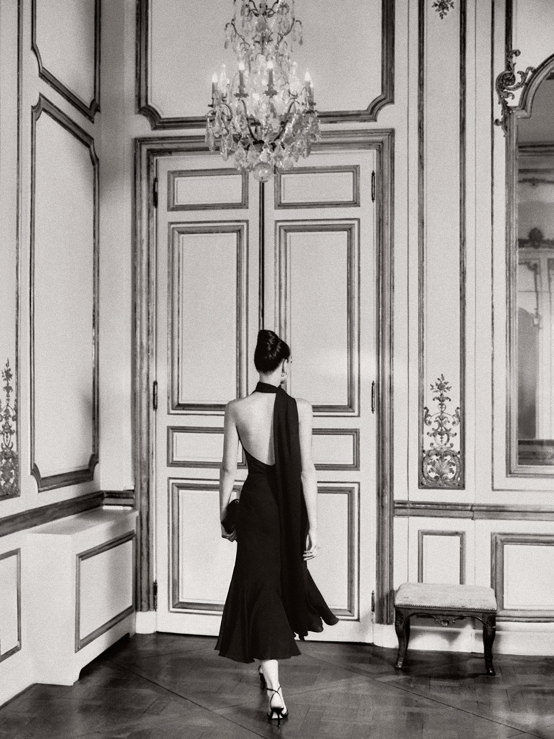 Camille Skirt in Silk Crepe de Chine